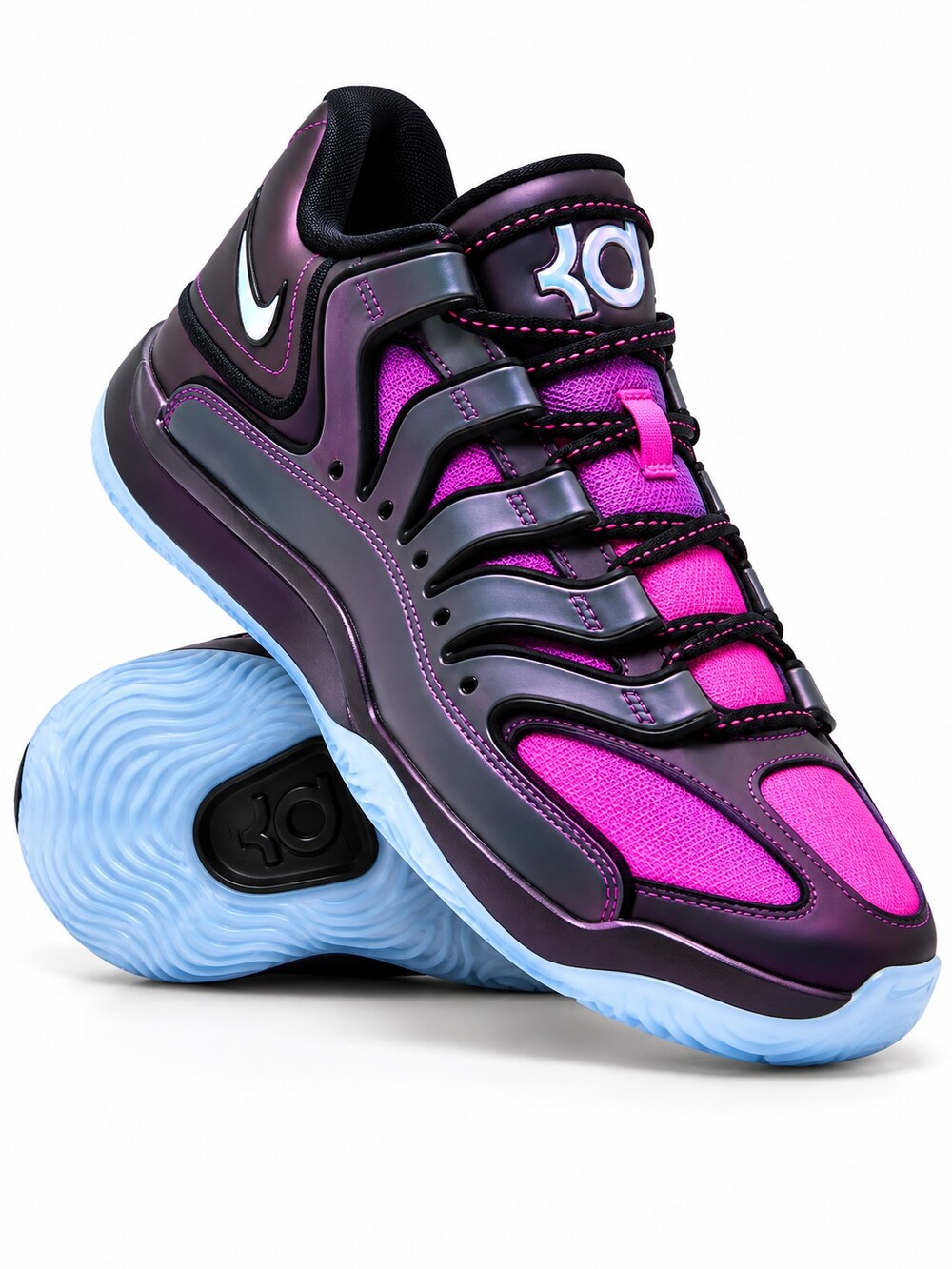 Nike KD 18 Eggplant Vivid Purple Hyper Pink Women’s 11